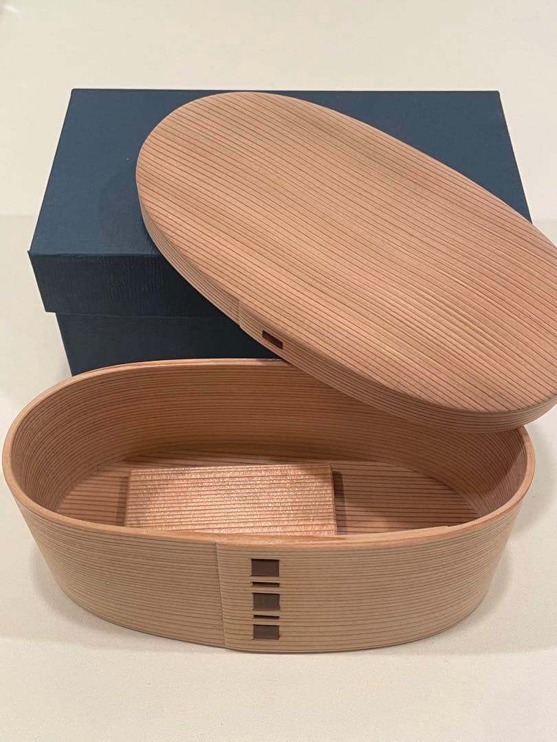 新品　柴田慶信商店　曲げわっぱ おさなご弁当箱 390ml