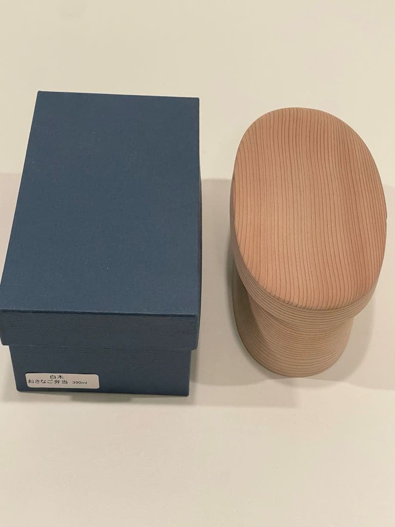 新品　柴田慶信商店　曲げわっぱ おさなご弁当箱 390ml