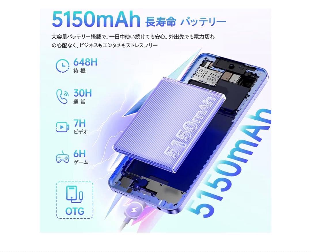 Android 15 C65 SIMフリー スマホ16GB 定価19900円！