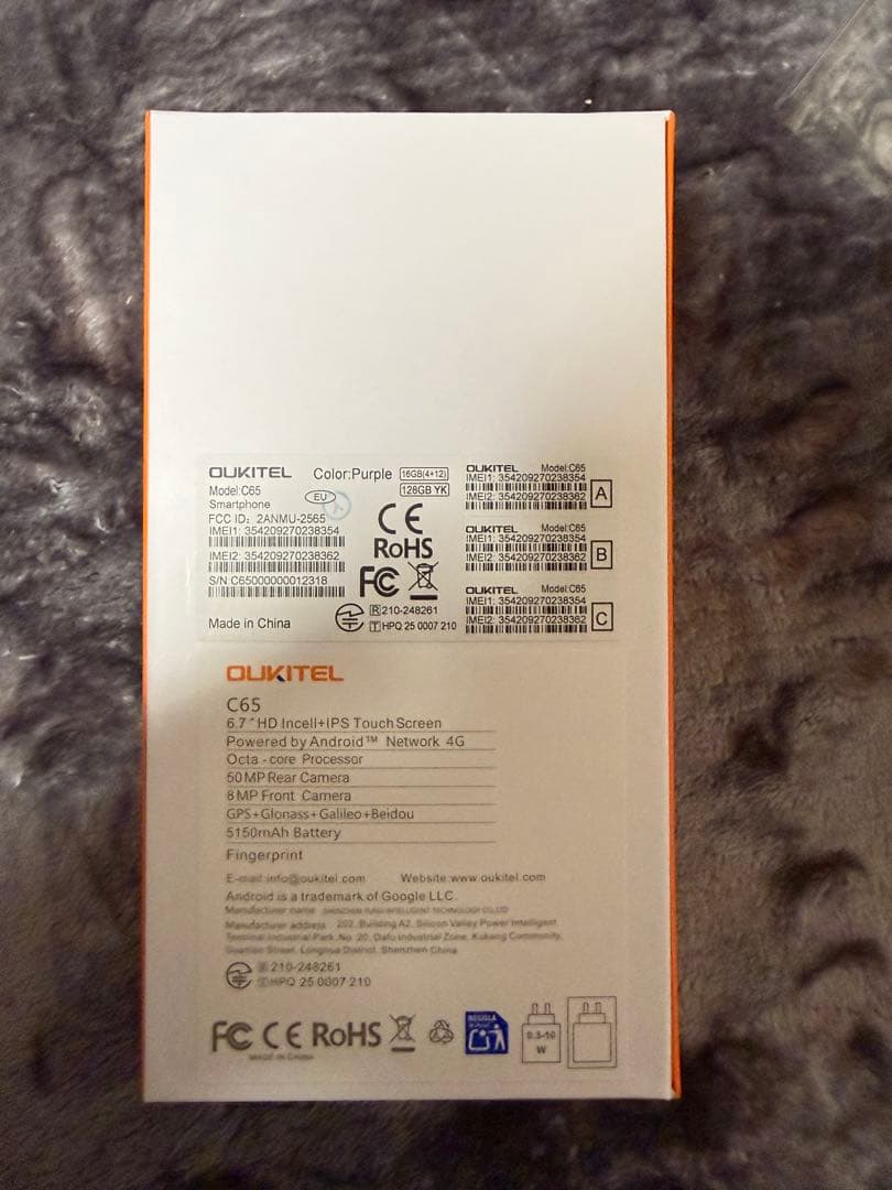 Android 15 C65 SIMフリー スマホ16GB 定価19900円！