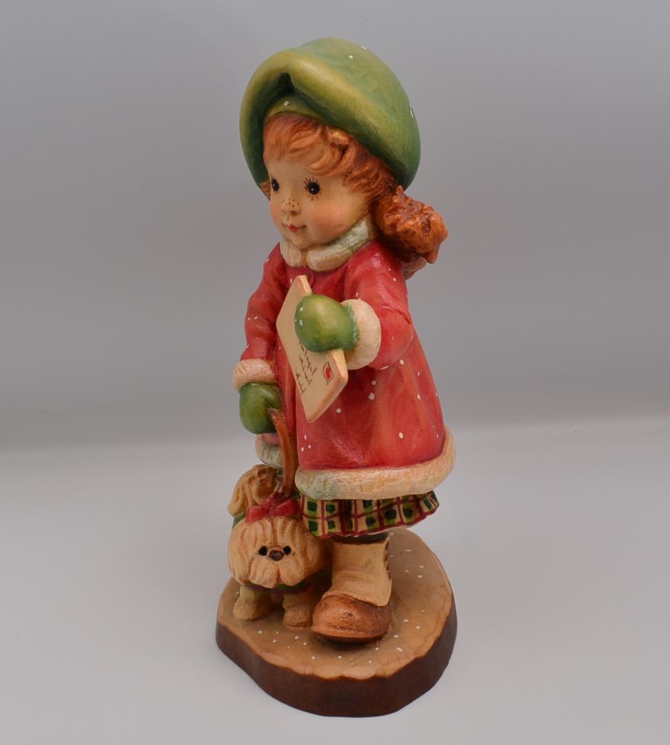 速達　アンリ　ANRI　サラケイ　木彫り人形　イタリア　高さ18ｃｍ　限定品　箱