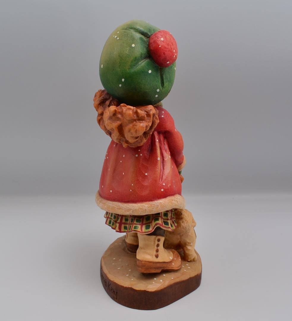 速達　アンリ　ANRI　サラケイ　木彫り人形　イタリア　高さ18ｃｍ　限定品　箱