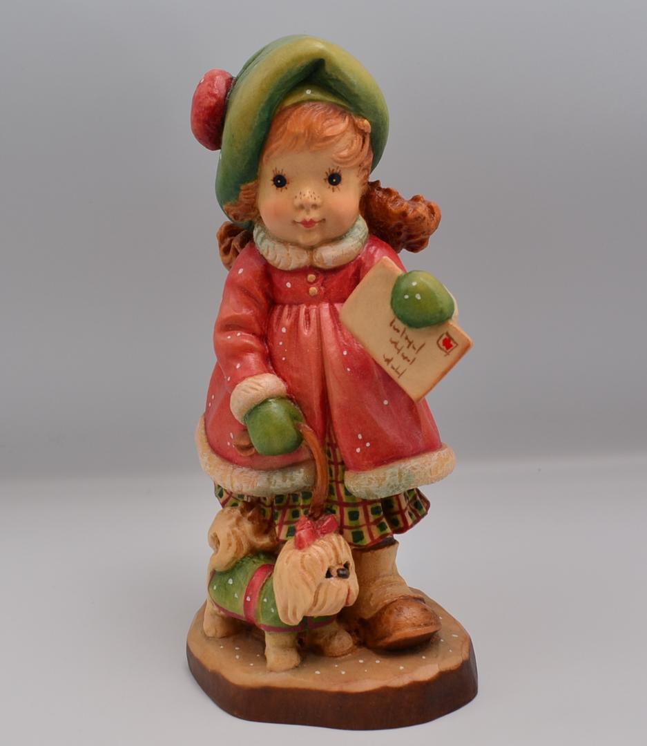 速達　アンリ　ANRI　サラケイ　木彫り人形　イタリア　高さ18ｃｍ　限定品　箱