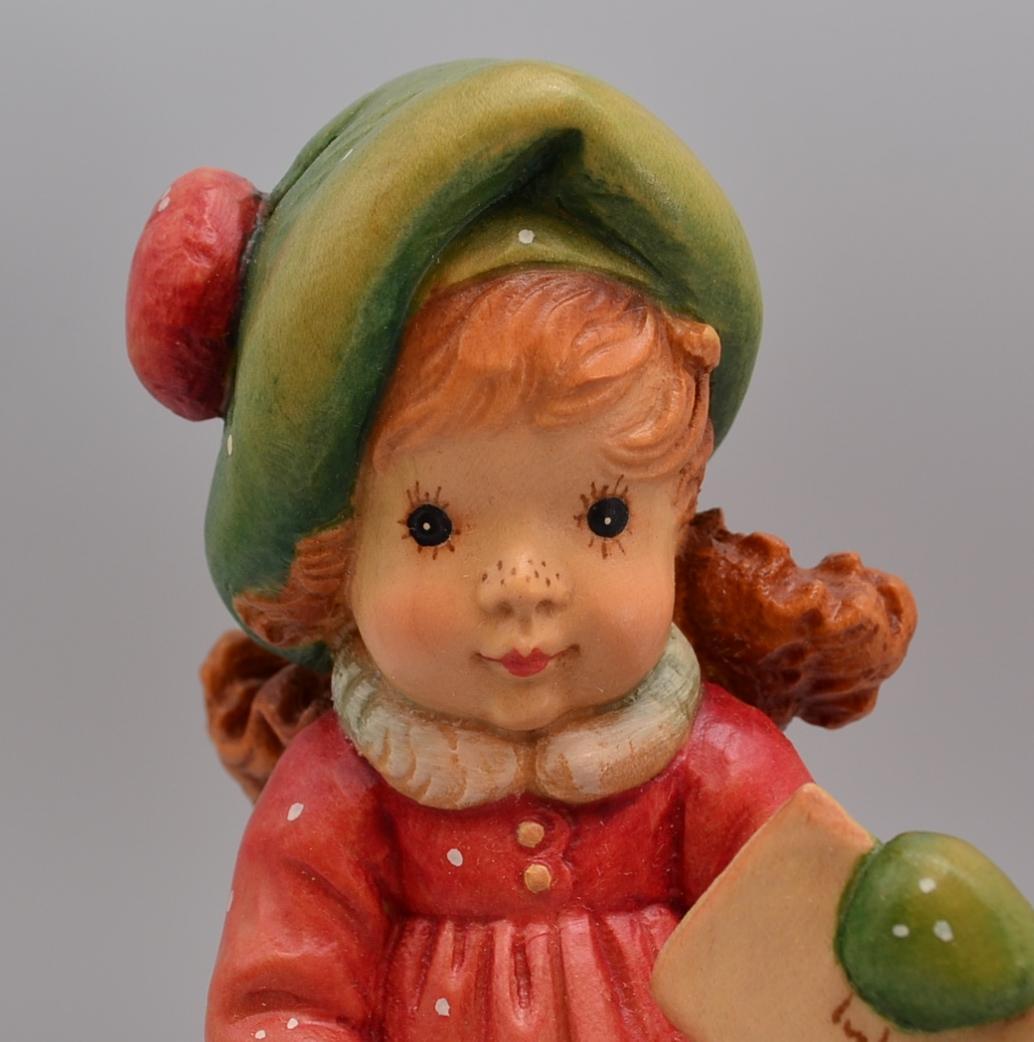 速達　アンリ　ANRI　サラケイ　木彫り人形　イタリア　高さ18ｃｍ　限定品　箱