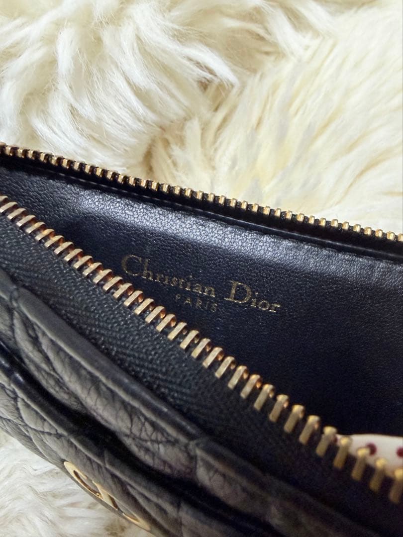 Dior Caro Cosmos ジップカードホルダー