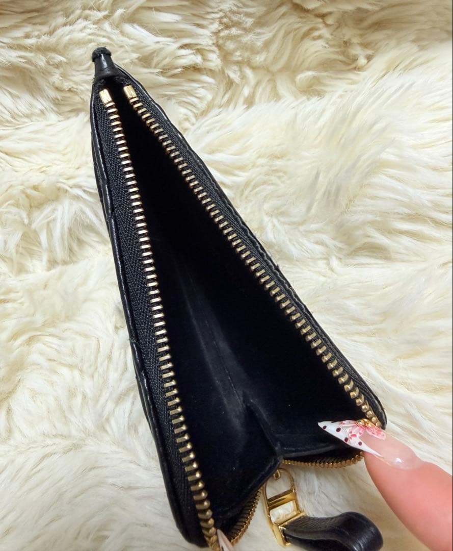 Dior Caro Cosmos ジップカードホルダー
