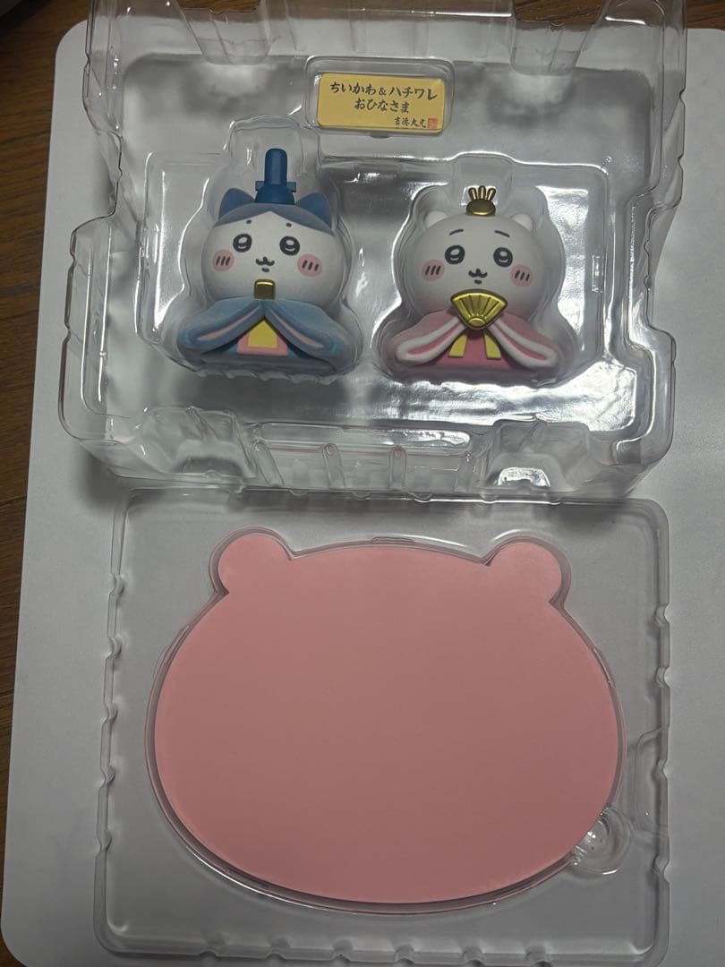 ※中古※ ちいかわ ちいかわ&ハチワレ ミニ雛人形