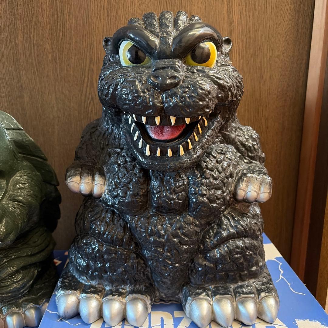 ゴジラ ガメラ フィギュア貯金箱