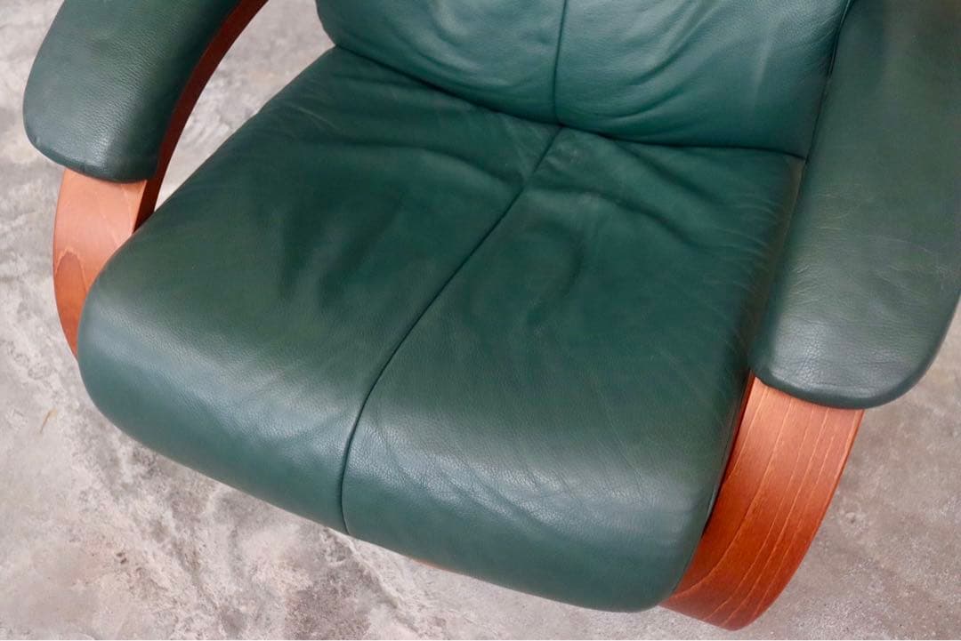 GMHK660○フィヨルド イエリアーダ 本革 リクライニングチェア シングル