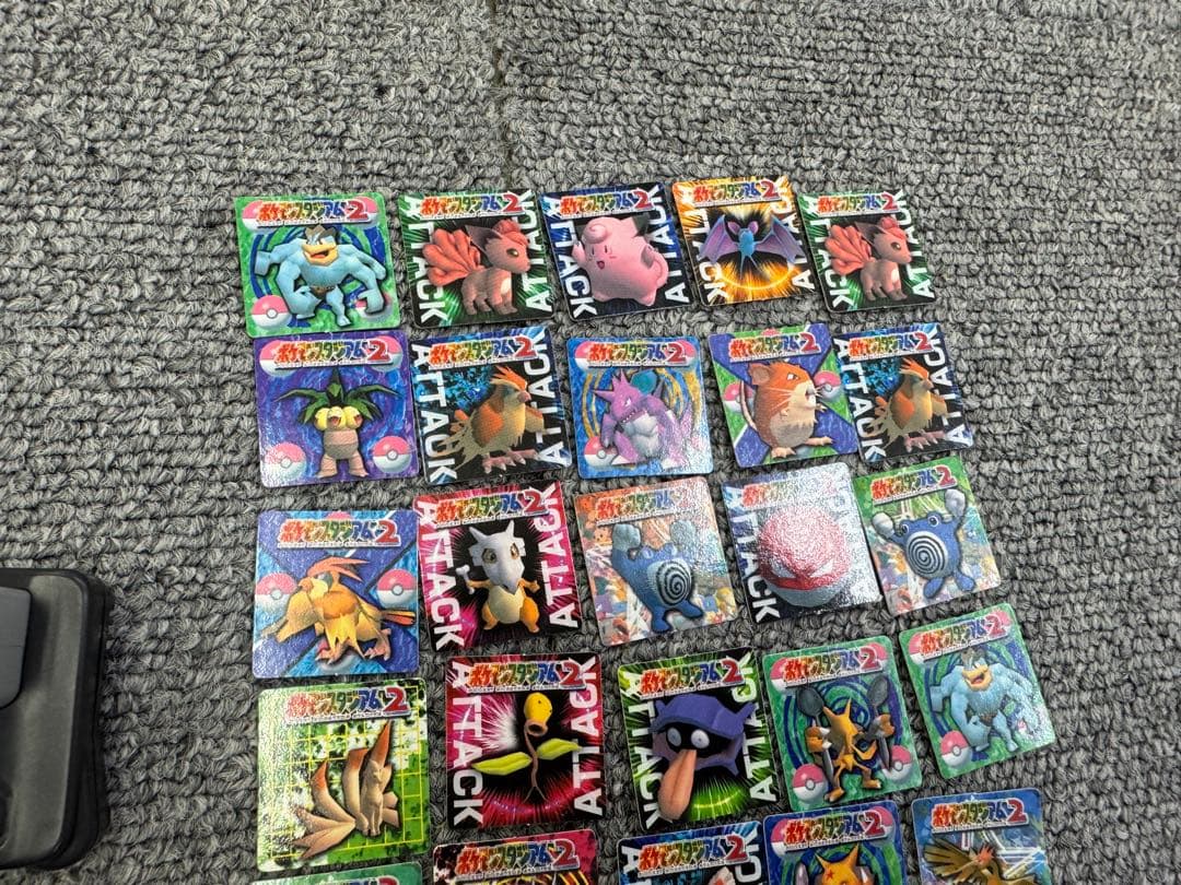ポケモン　ポケモンスタジアム2　N64カードコレクション　本体　130枚