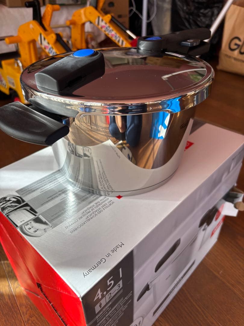 Fissler vitavit 圧力鍋 4.5L ガスIH対応