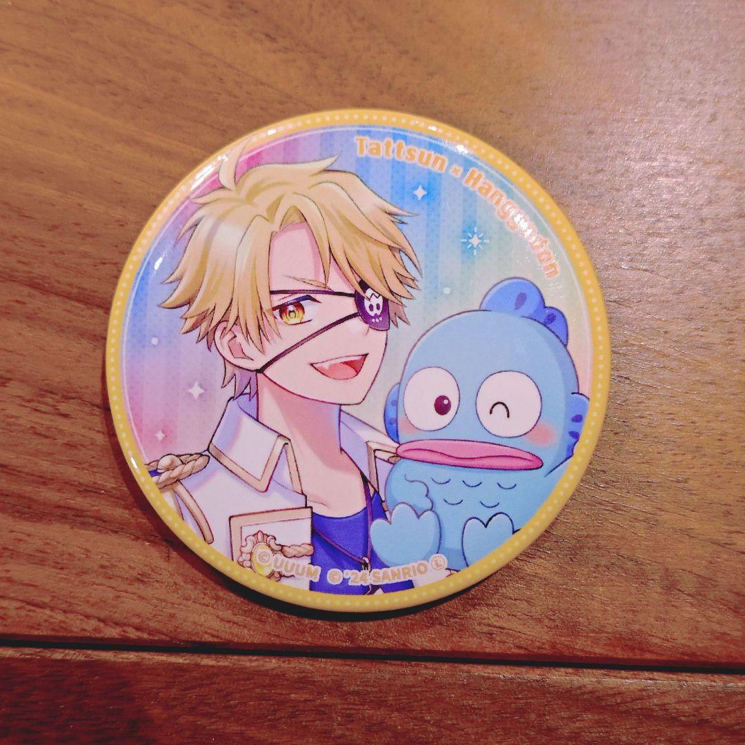 カラフルピーチ　サンリオコラボ　たっつん缶バッジ　70個