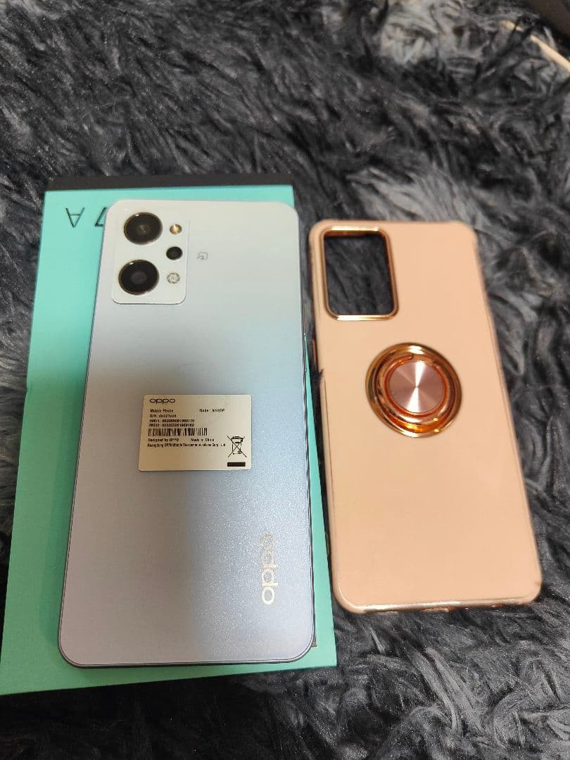 【SIMフリー】OPPO Reno7 A ＋ケース＋ブルーライトカットフィルム付