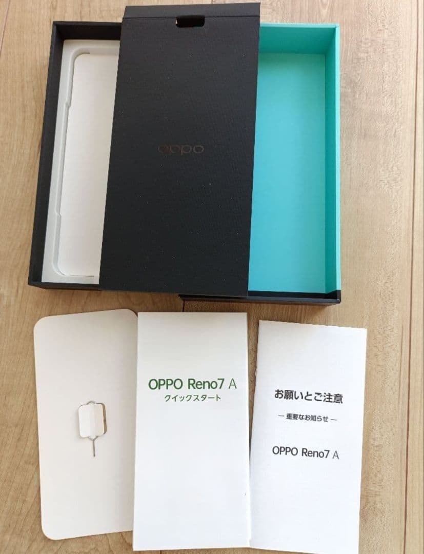 【SIMフリー】OPPO Reno7 A ＋ケース＋ブルーライトカットフィルム付