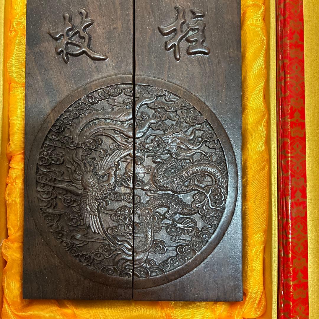 アンティーク 木製文鎮