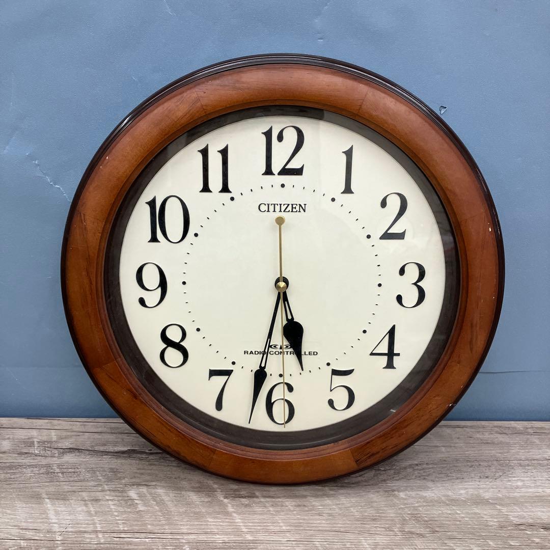 E-3 シチズン CITIZEN 掛け時計 壁掛け時計 電波時計 アナログ時計