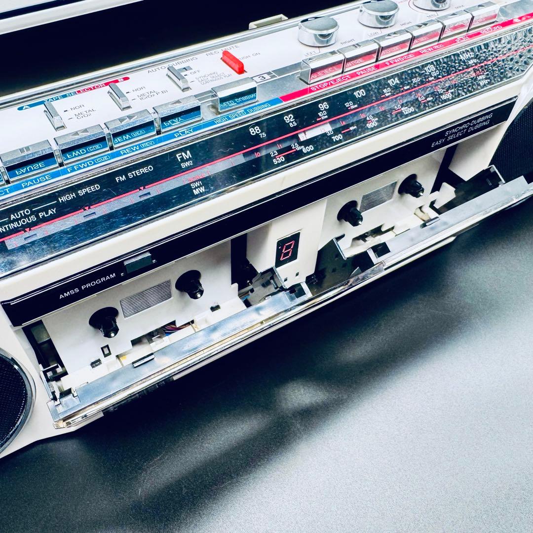 SANYO M-W15-2K ラジカセ 昭和 レトロ