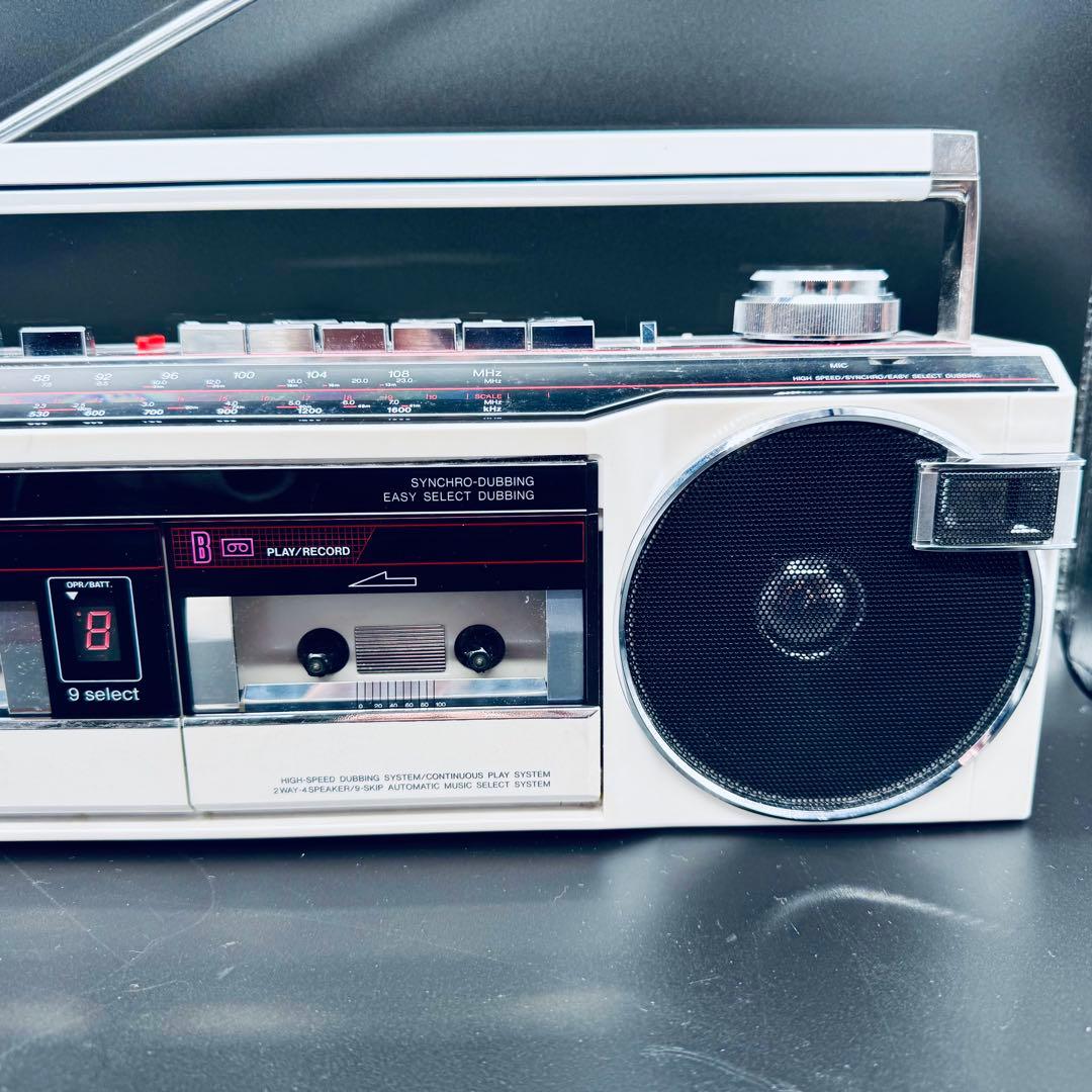SANYO M-W15-2K ラジカセ 昭和 レトロ