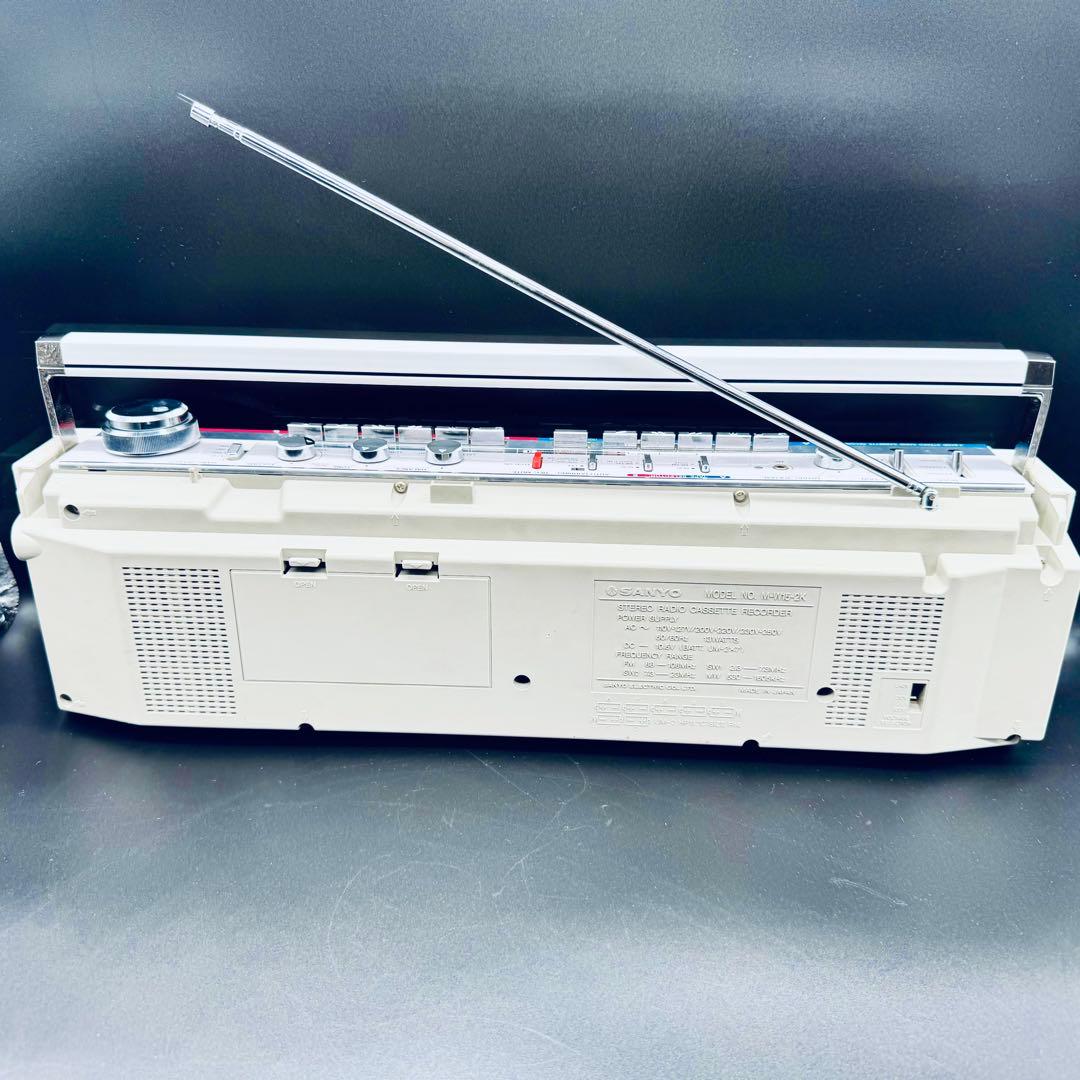 SANYO M-W15-2K ラジカセ 昭和 レトロ