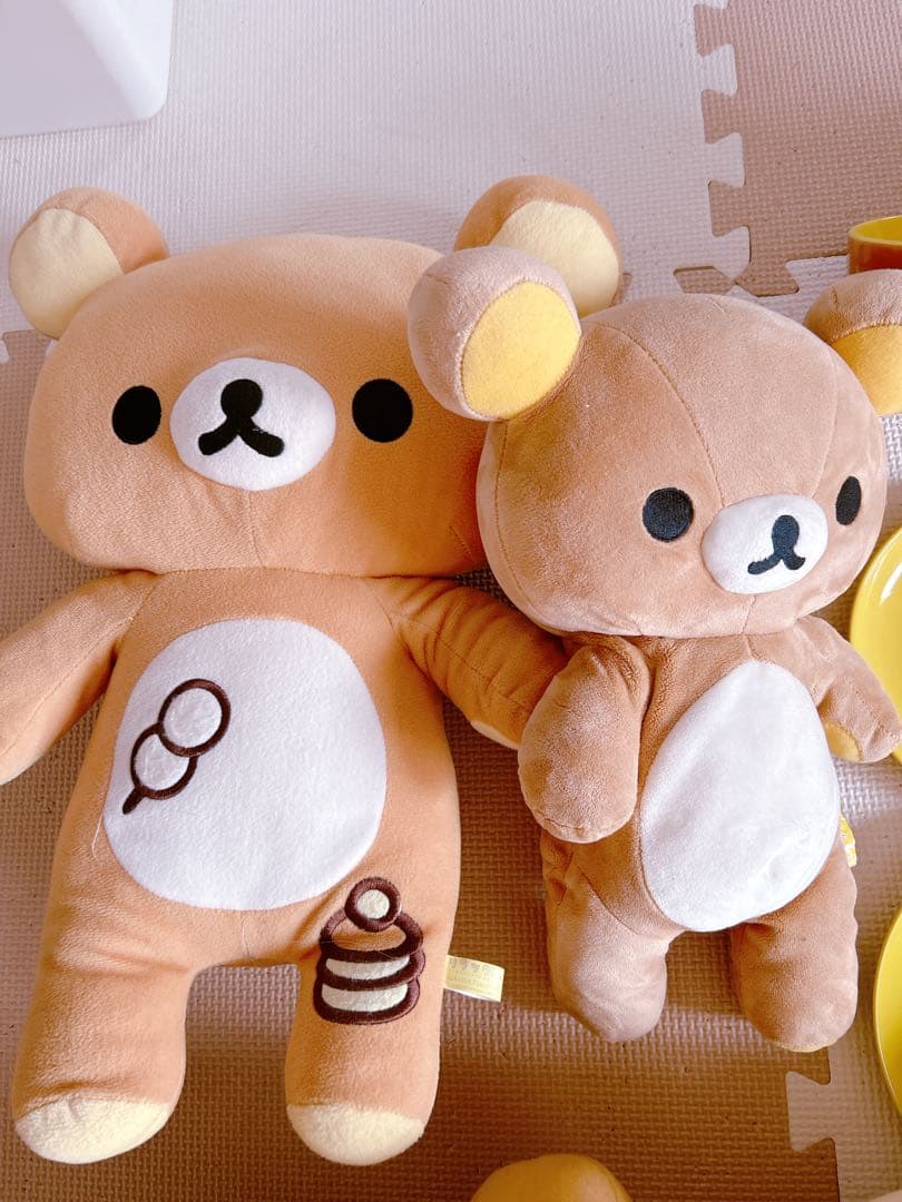 リラックマ 大量　まとめ売り　ぬいぐるみ、食器など　平成レトロあり