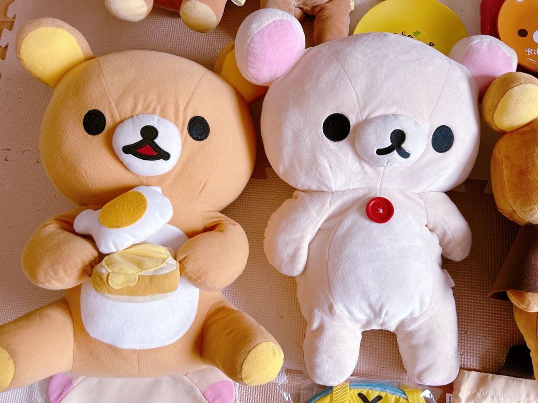 リラックマ 大量　まとめ売り　ぬいぐるみ、食器など　平成レトロあり