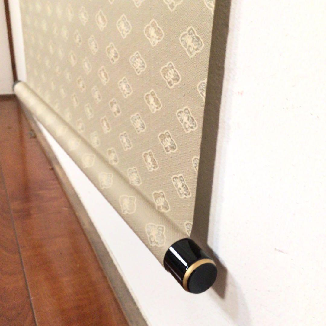 No4873 掛軸　安藤徳祥　六字名号　南無阿弥陀佛　紙本　共箱　送料無料