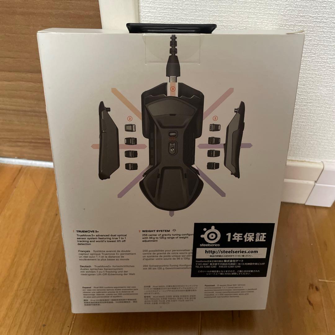 【新品未開封】SteelSeries RIVAL600 ゲーム　マウス