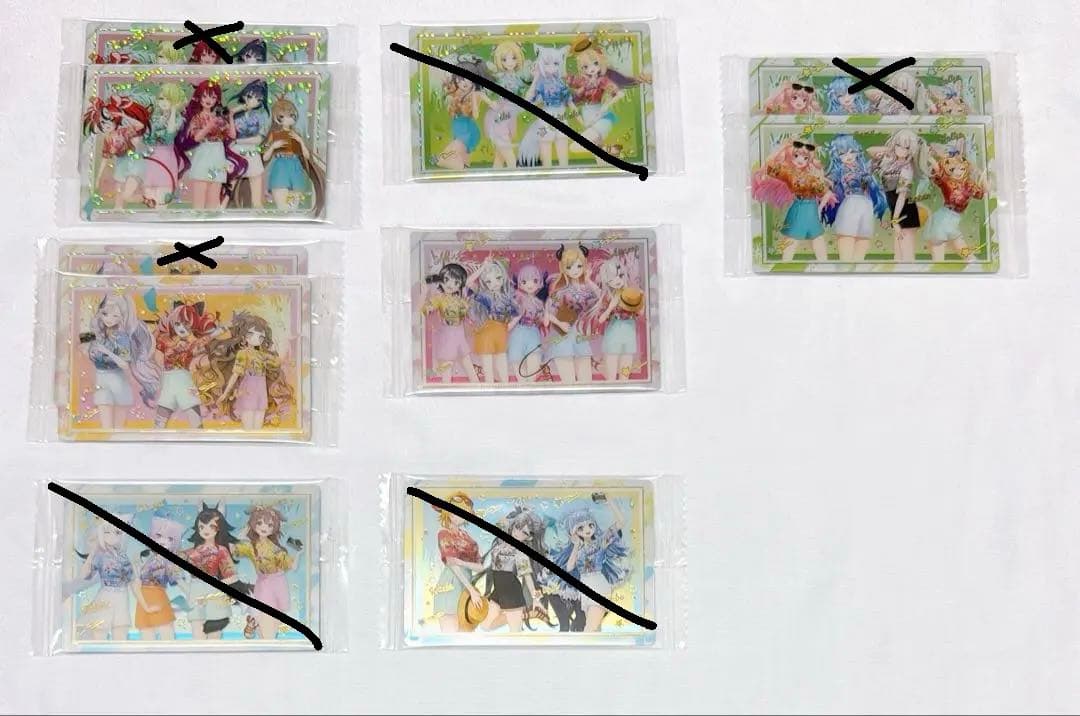 ホロライブ ウエハース EXPO 2024 vol.1、vol.2 まとめ売り