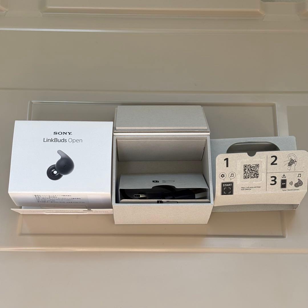 【中古】LinkBuds Open ブラック 【WF-L910 BZ】