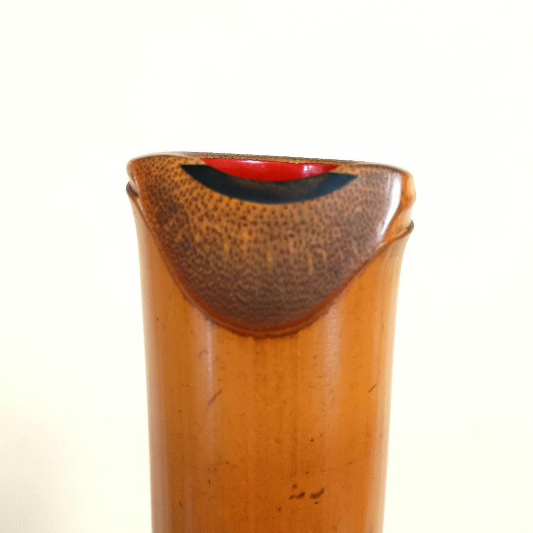 大井如水作☆半地無し一尺八寸管！100年前の名製管師の名管！