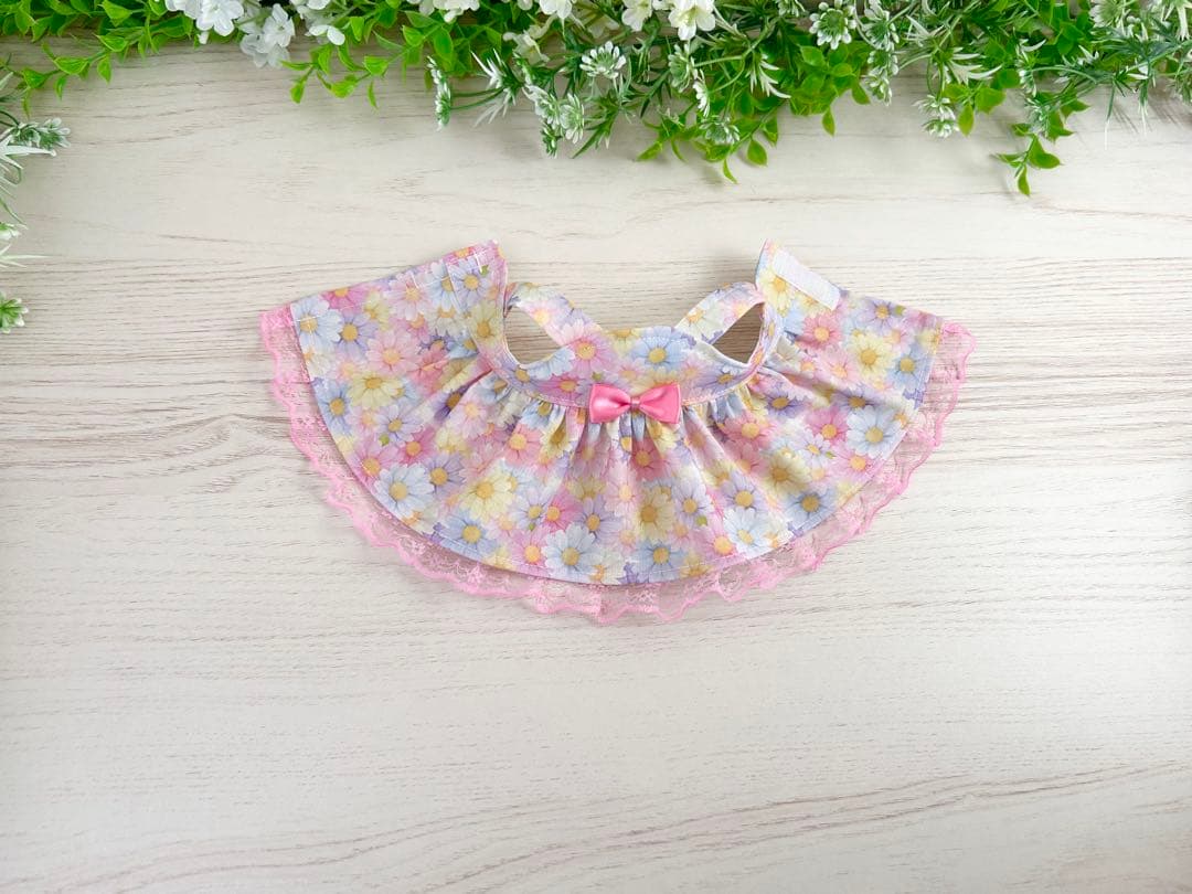 着せやすい❣️ 379 パステルフラワー　メルちゃん　ソランちゃん　レミンちゃん