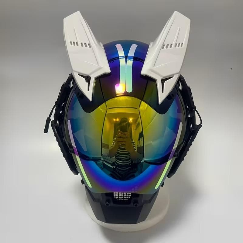 男女兼用コスプレイヤー超未来の雰囲気の仮面とゲームに出てきそうなかっこよさな