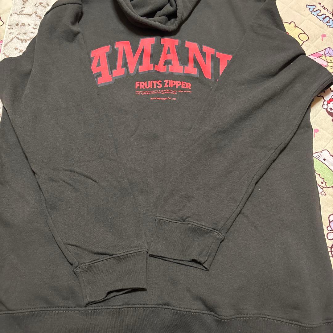FRUITSZIPPER パーカー 月足天音