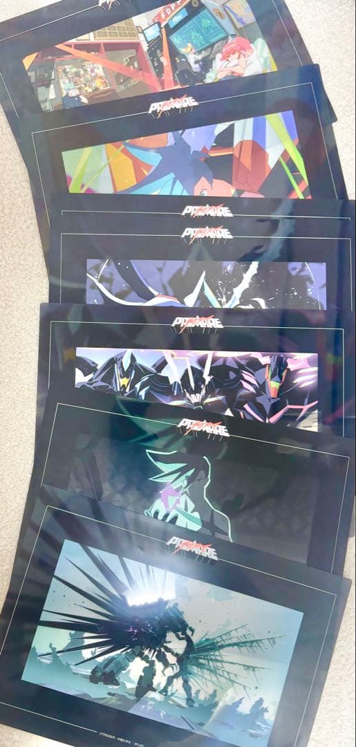 プロメア 限定特典 アクリルスタンド　フィギュア くじ ポスター ガロ リオ