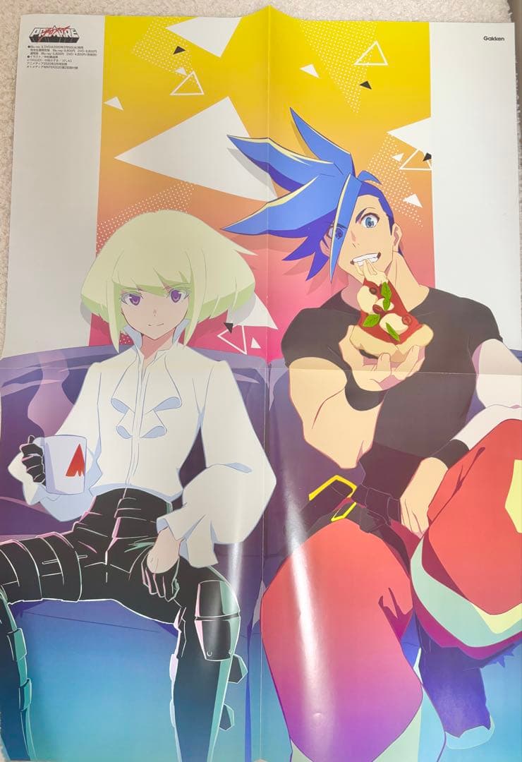 プロメア 限定特典 アクリルスタンド　フィギュア くじ ポスター ガロ リオ