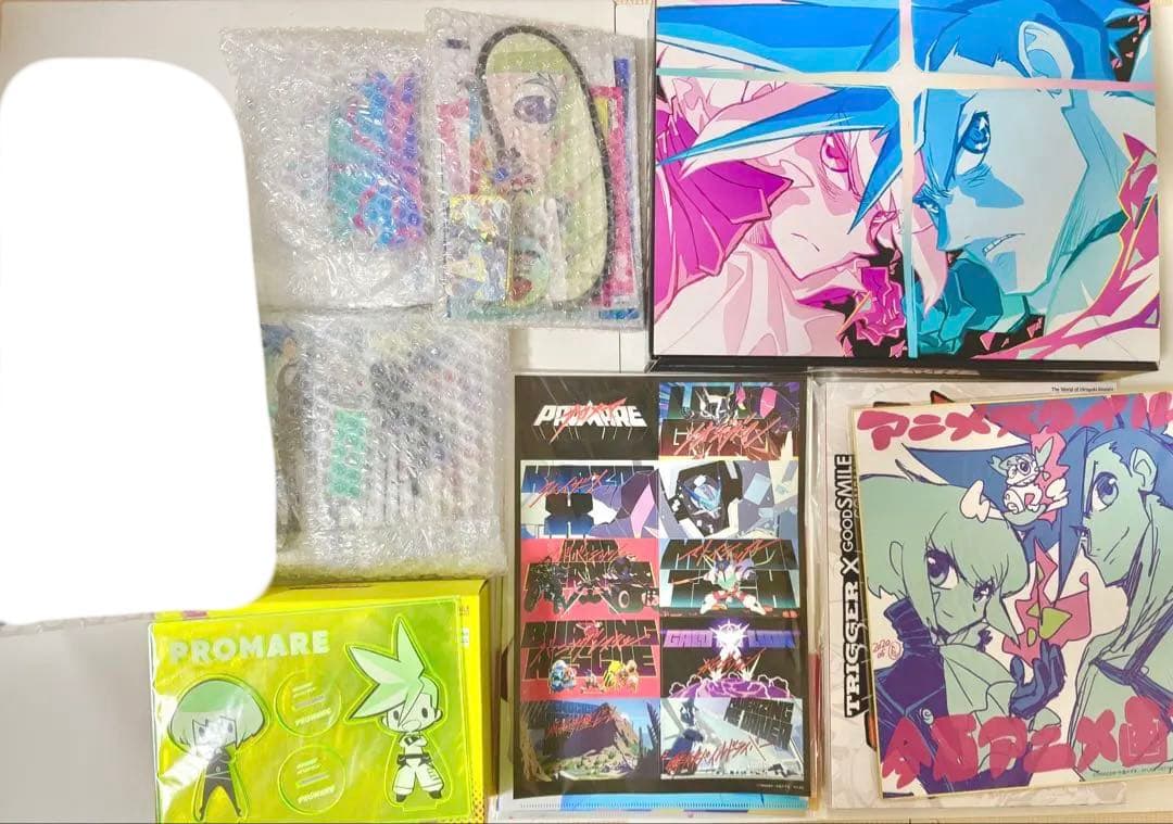 プロメア 限定特典 アクリルスタンド　フィギュア くじ ポスター ガロ リオ