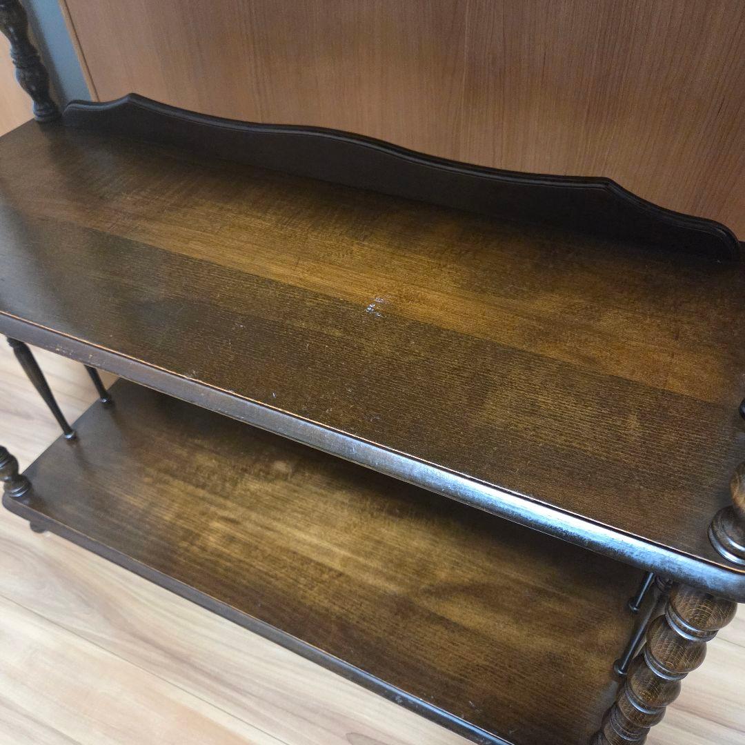 オープンシェルフ 飾り棚 ラック ディスプレイ 4段 ナジコ