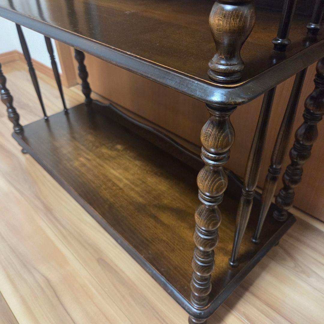 オープンシェルフ 飾り棚 ラック ディスプレイ 4段 ナジコ