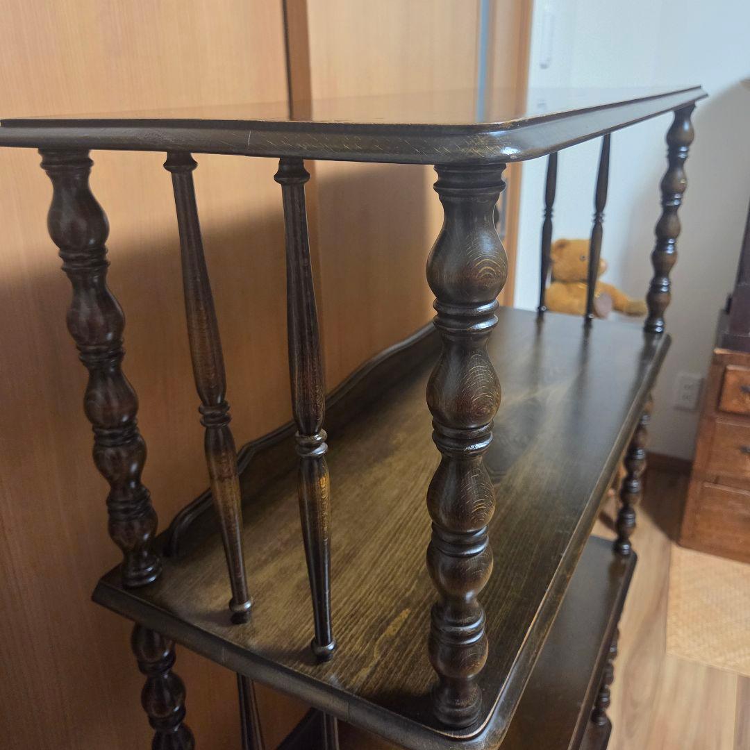 オープンシェルフ 飾り棚 ラック ディスプレイ 4段 ナジコ