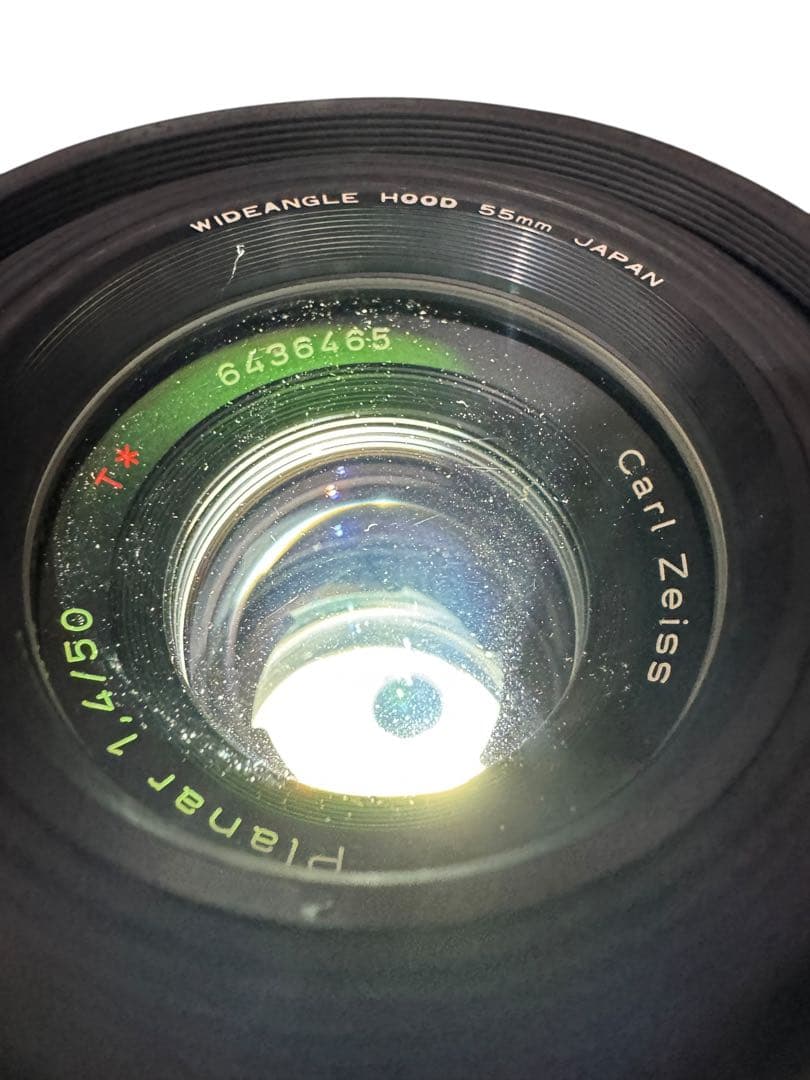 レンズ(単焦点) CONTAX Carl Zeiss Planar T* 50mm F1.4