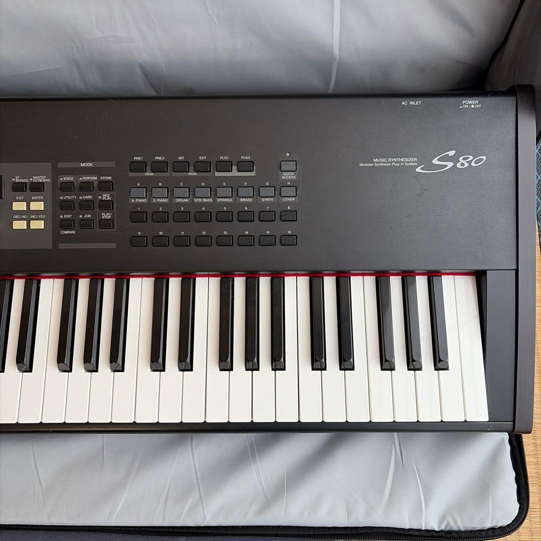 Yamaha S80 シンセサイザー 中古動作品