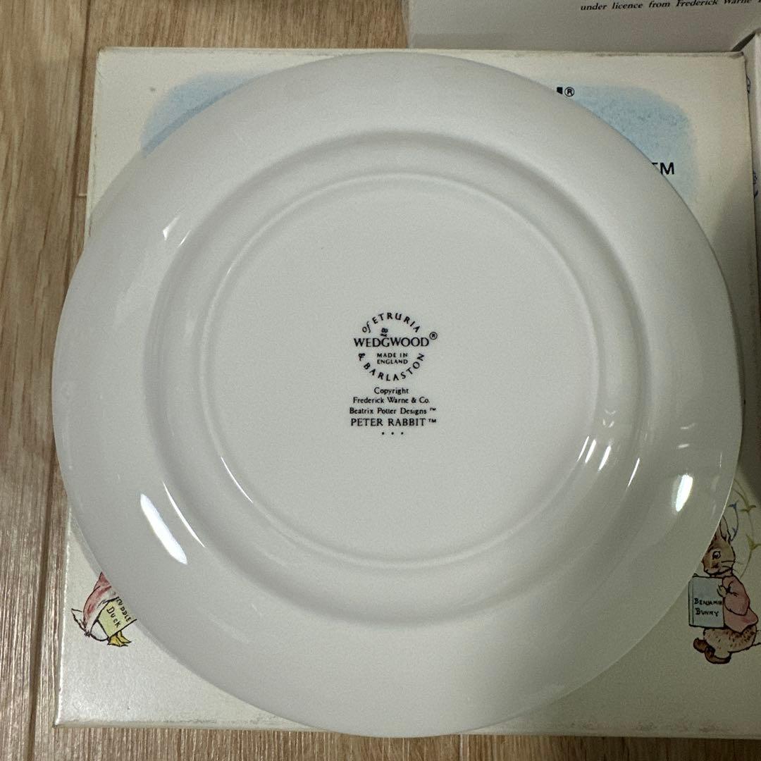 旧刻印　ウエッジウッド　ピーターラビット 皿5枚　未使用品　長期保管品