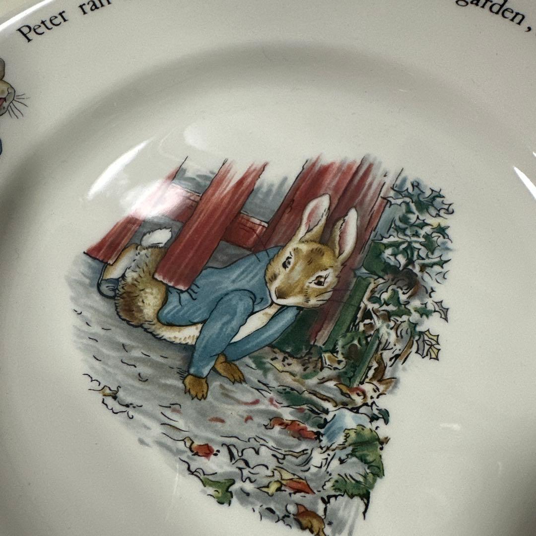 旧刻印　ウエッジウッド　ピーターラビット 皿5枚　未使用品　長期保管品