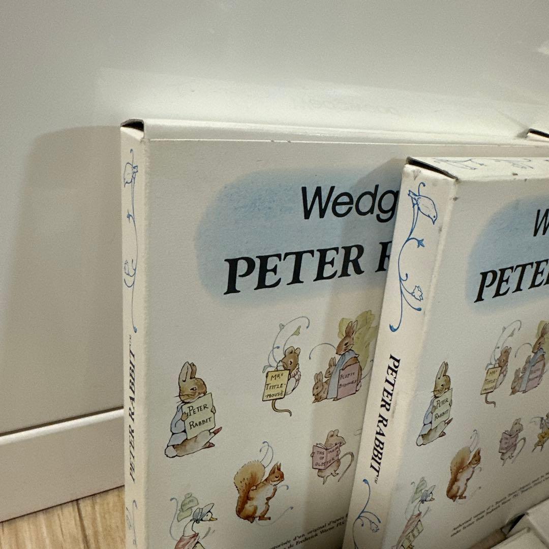 旧刻印　ウエッジウッド　ピーターラビット 皿5枚　未使用品　長期保管品