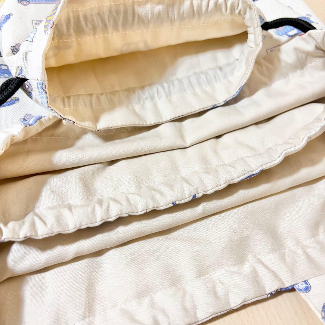 076.＊うさり＊入園入学5点セット／裏地付きで丈夫☆