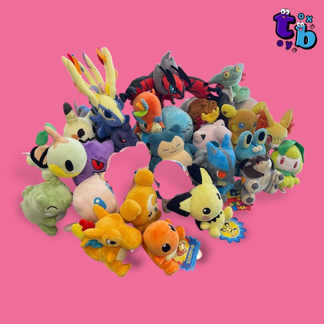 ポケモンセンター【ポケドール ポケモンドールズ 28個まとめ売り】ぬいぐるみ