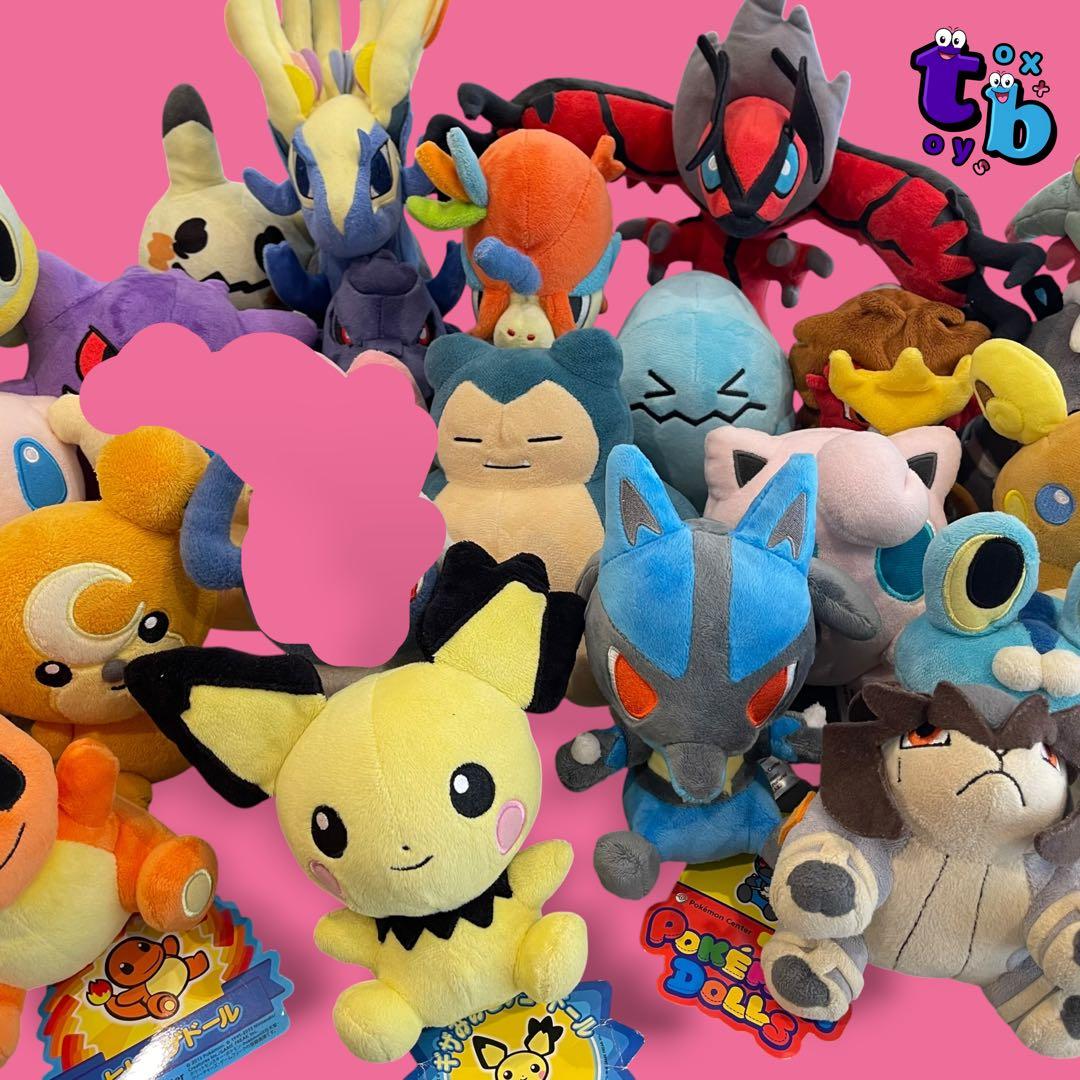 ポケモンセンター【ポケドール ポケモンドールズ 28個まとめ売り】ぬいぐるみ