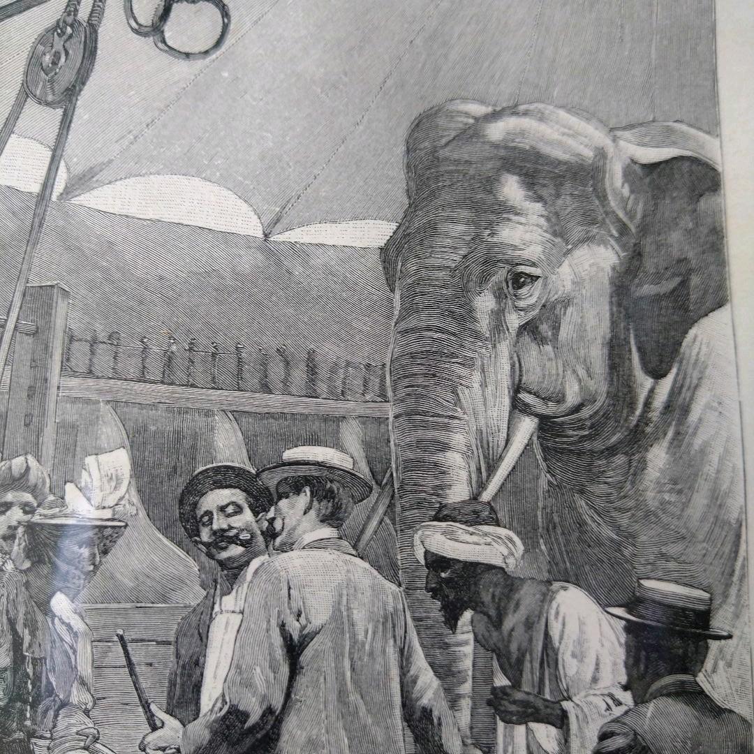 ＊アルフォンス・ミュシャ＊「白い象の伝説」挿絵リトグラフ⑦