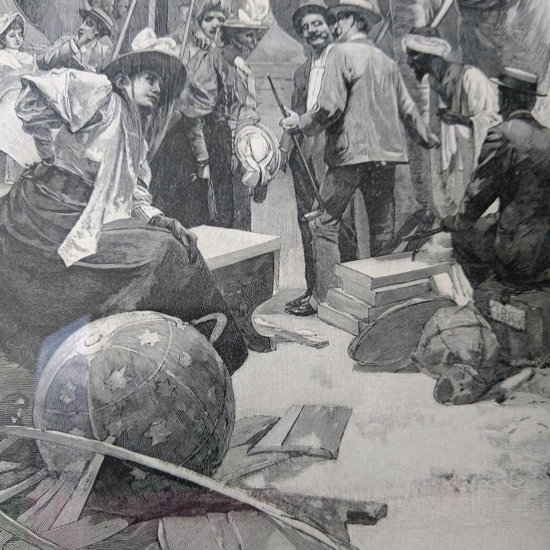 ＊アルフォンス・ミュシャ＊「白い象の伝説」挿絵リトグラフ⑦