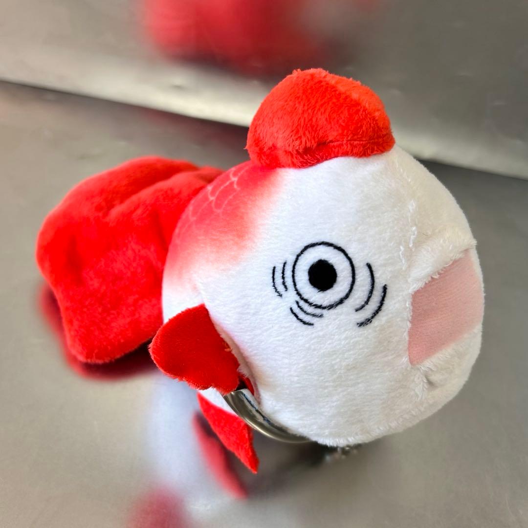 【2点】鬼灯の冷徹 金魚草 ひっぱると鳴くぬいぐるみ / ぬいぐるみがま口ポーチ